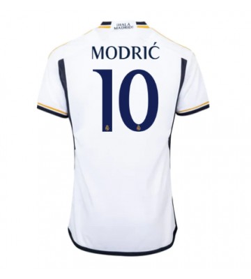 Real Madrid Luka Modric #10 Replica Home Stadium Shirt 2023-24 Short Sleeve